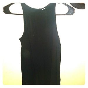 Old navy black tank top